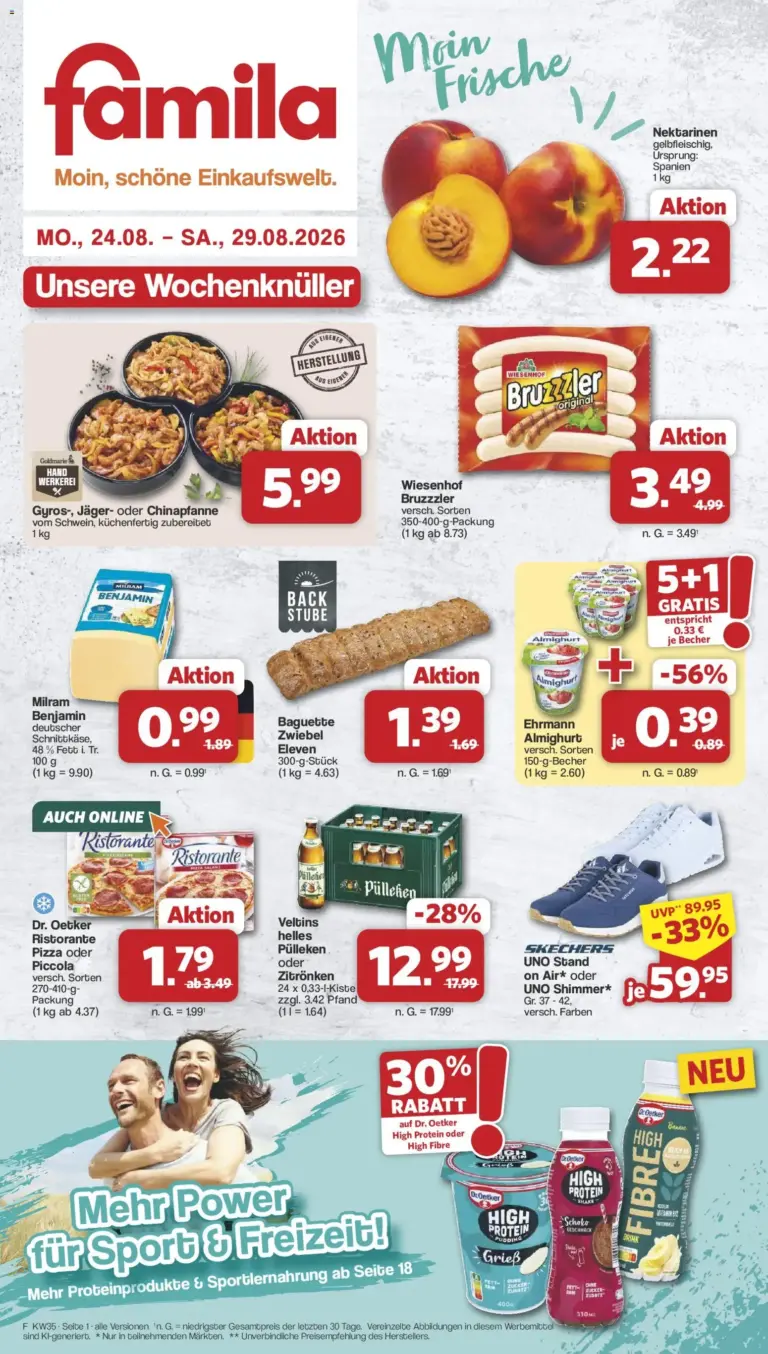 Famila Nordwest Prospekt ab 23.08.2026
