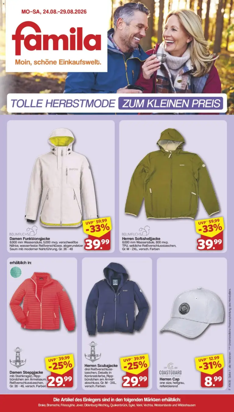 Famila Nordwest Sonderangebote ab 23.08.2026
