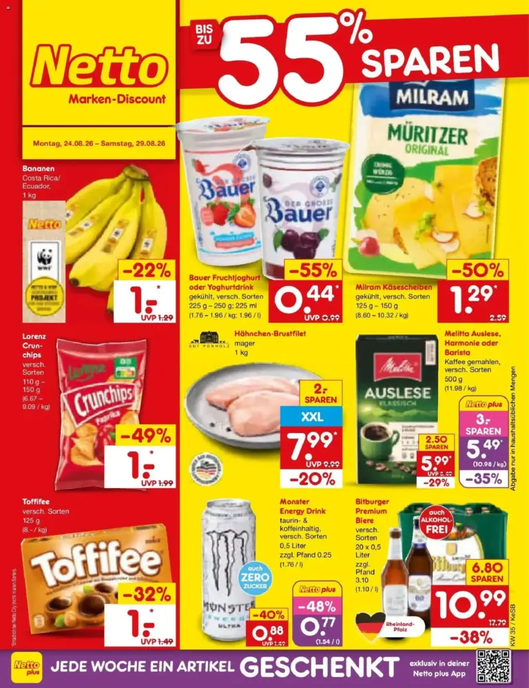 Netto Marken-Discount Prospekt Koblenz ab 24.08.2026