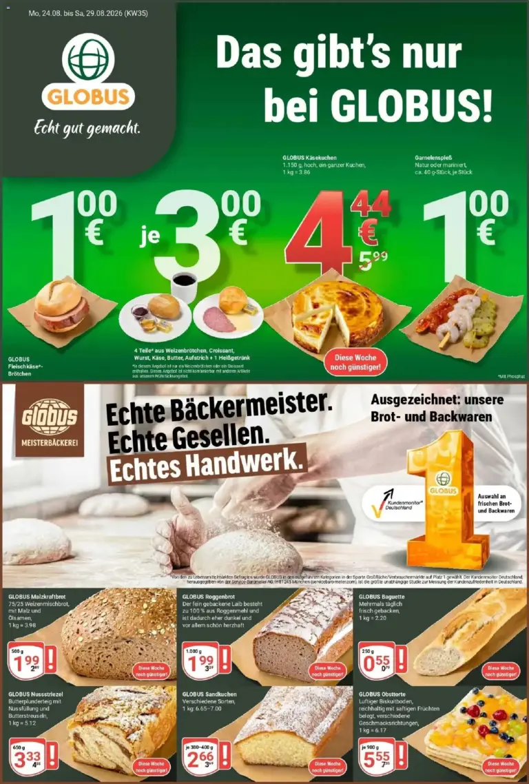 Globus Prospekt Saarlouis ab 24.08.2026