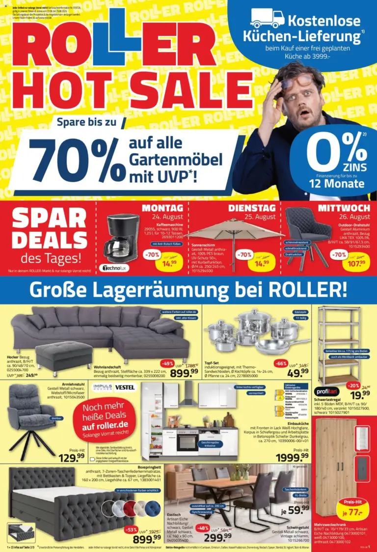 Roller Prospekt ab 23.08.2026