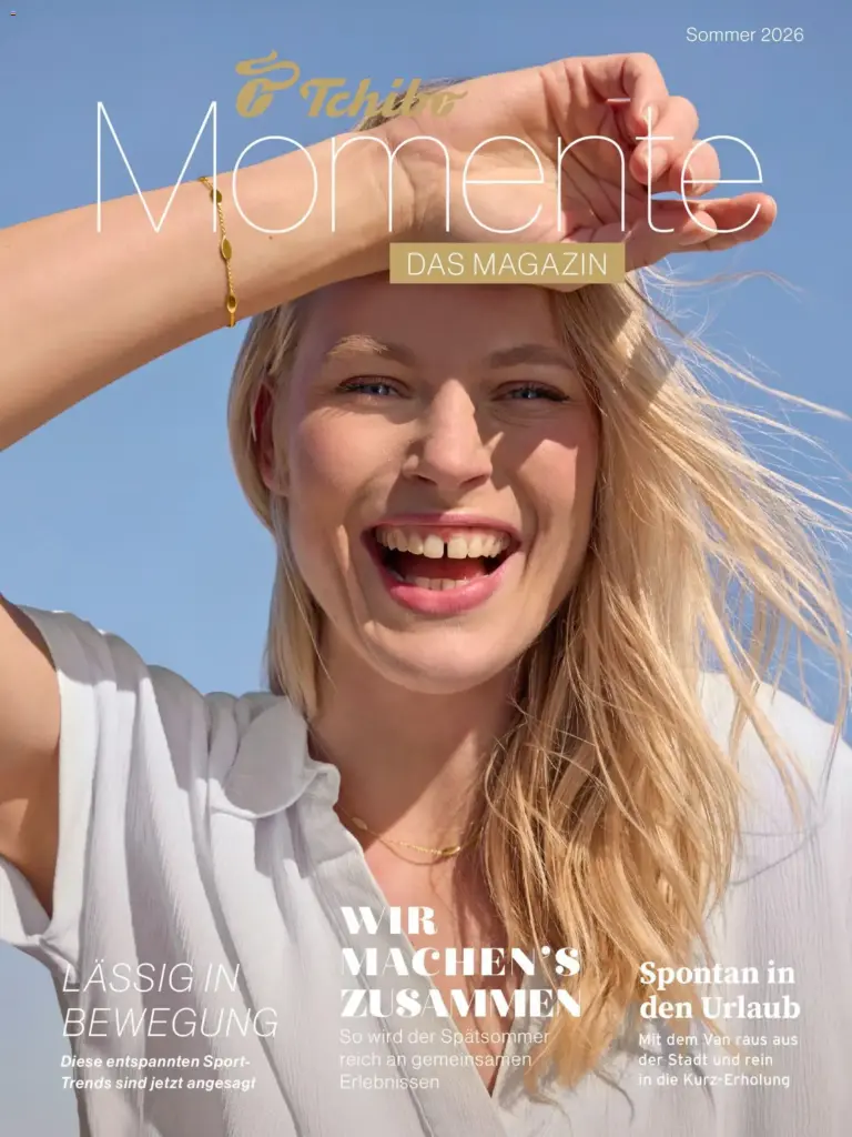 Tchibo Magazin Momente ab 03.08.2026
