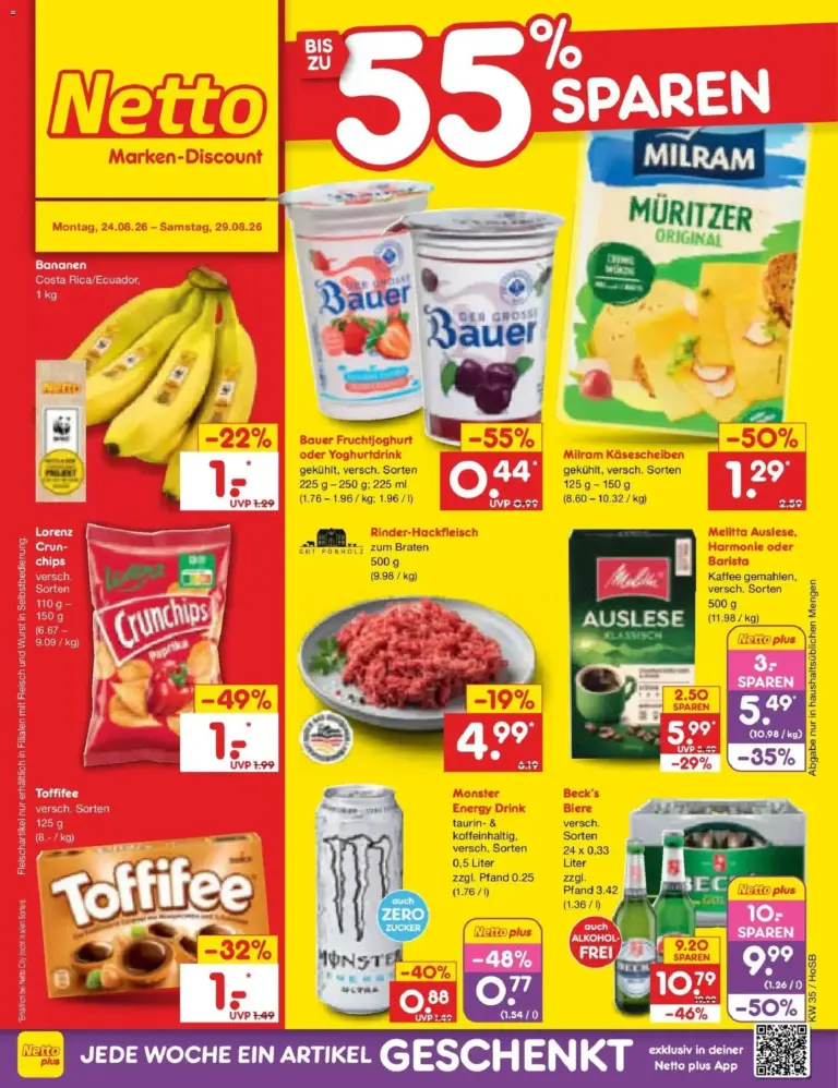 Netto Marken-Discount Prospekt Hannover ab 24.08.2026