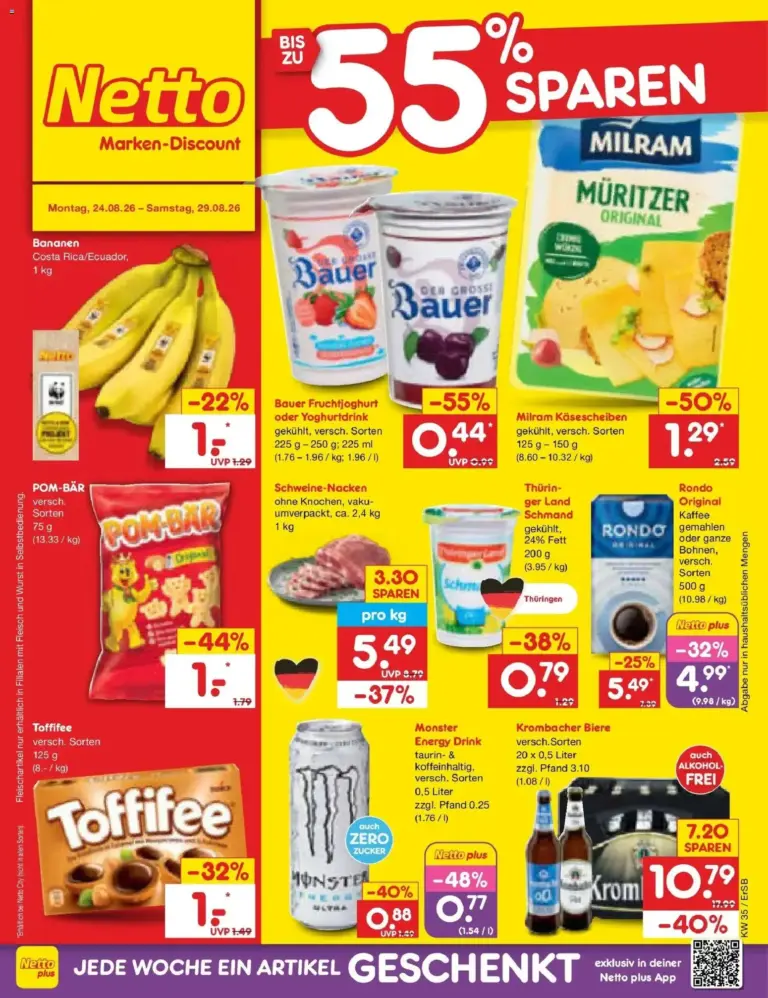 Netto Marken-Discount Prospekt Naumburg ab 24.08.2026