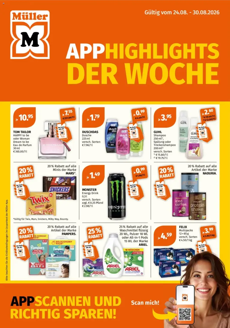 Müller Prospekt ab 24.08.2026