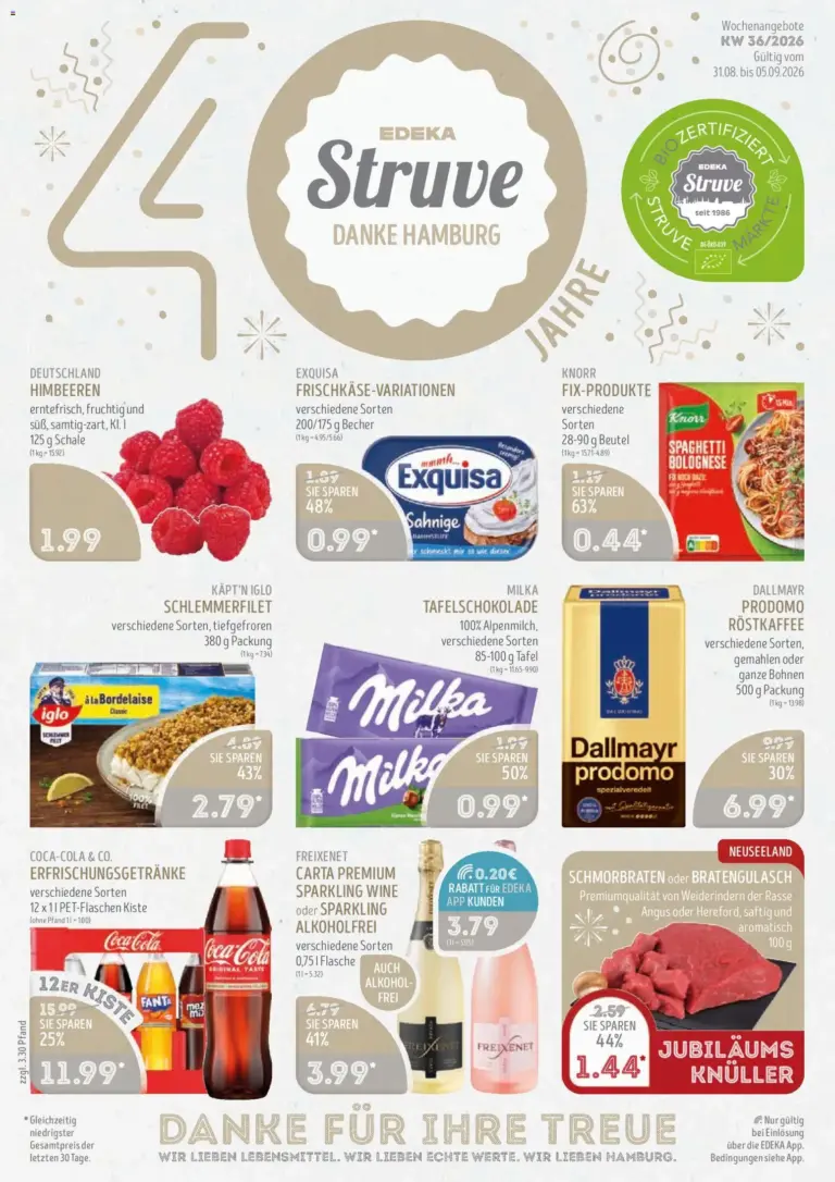 Edeka Struve Prospekt ab 31.08.2026