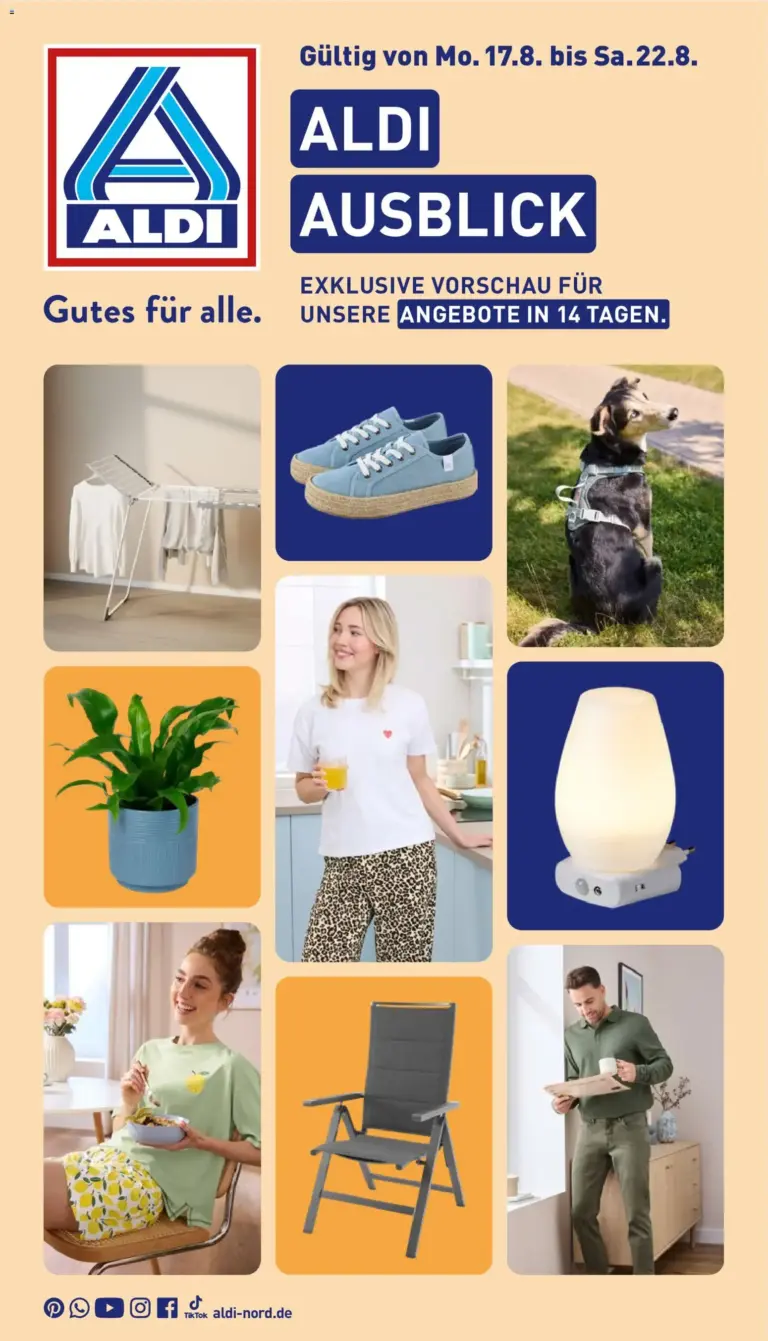 Aldi Prospekt ab 17.08.2026