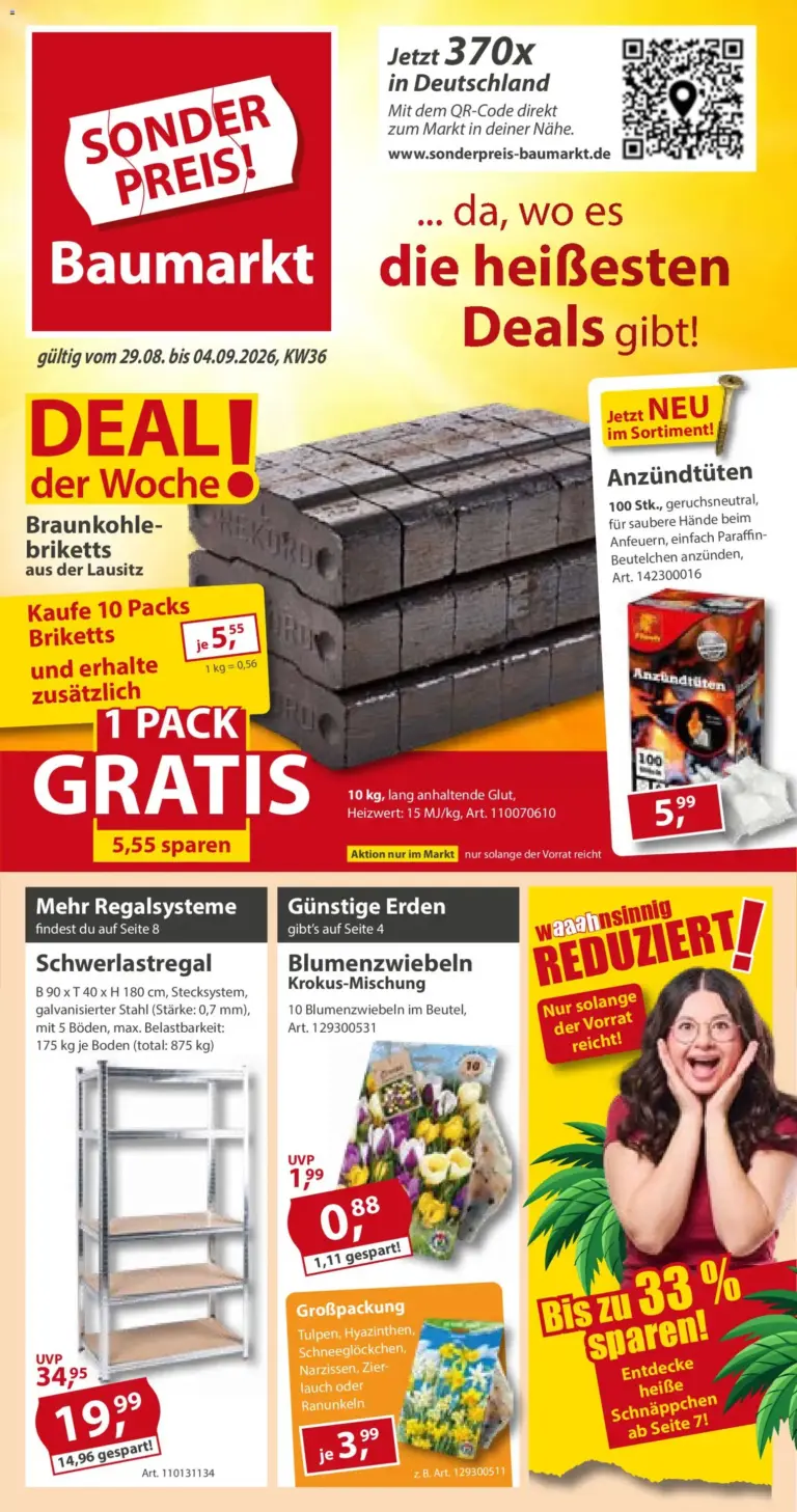 Sonderpreis Baumarkt Prospekt ab 29.08.2026