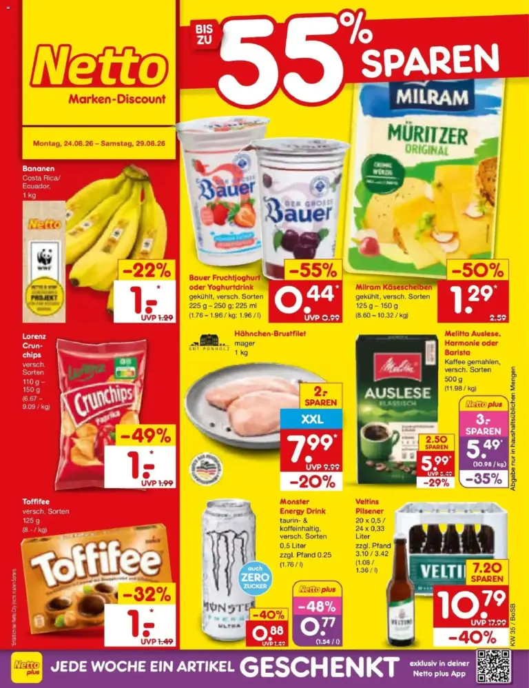Netto Marken-Discount Prospekt Bochum ab 24.08.2026