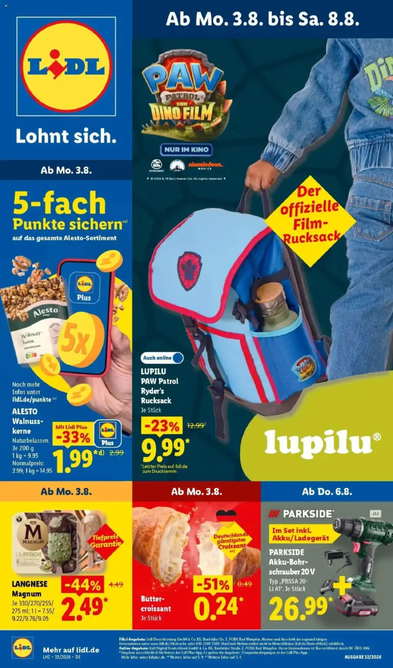 Lidl Prospekt Grimma ab 03.08.2026