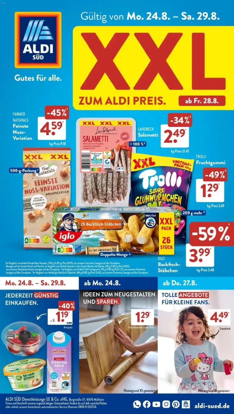 Aldi Süd Aktueller Prospekt ab 24.08.2026