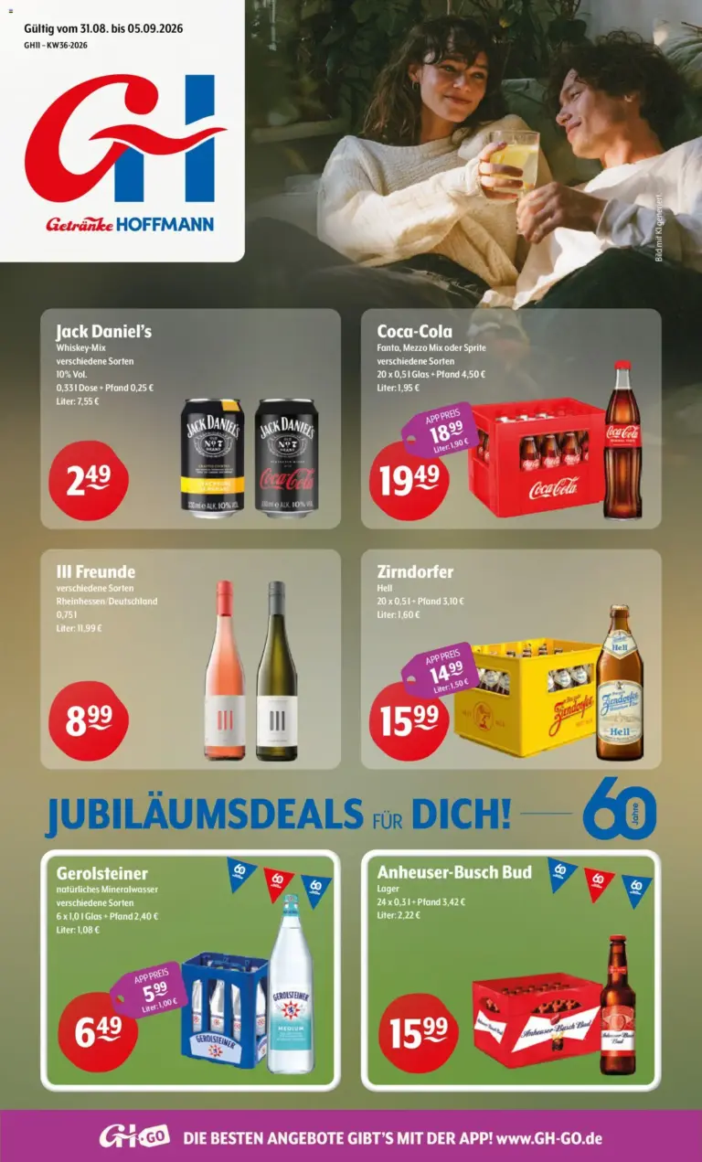 Getränke Hoffmann Prospekt ab 31.08.2026