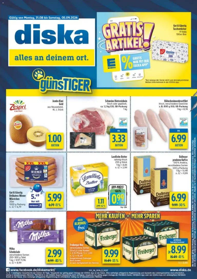 Diska - Diska Sachsen-Thüringen KW36 ab 26.08.2026