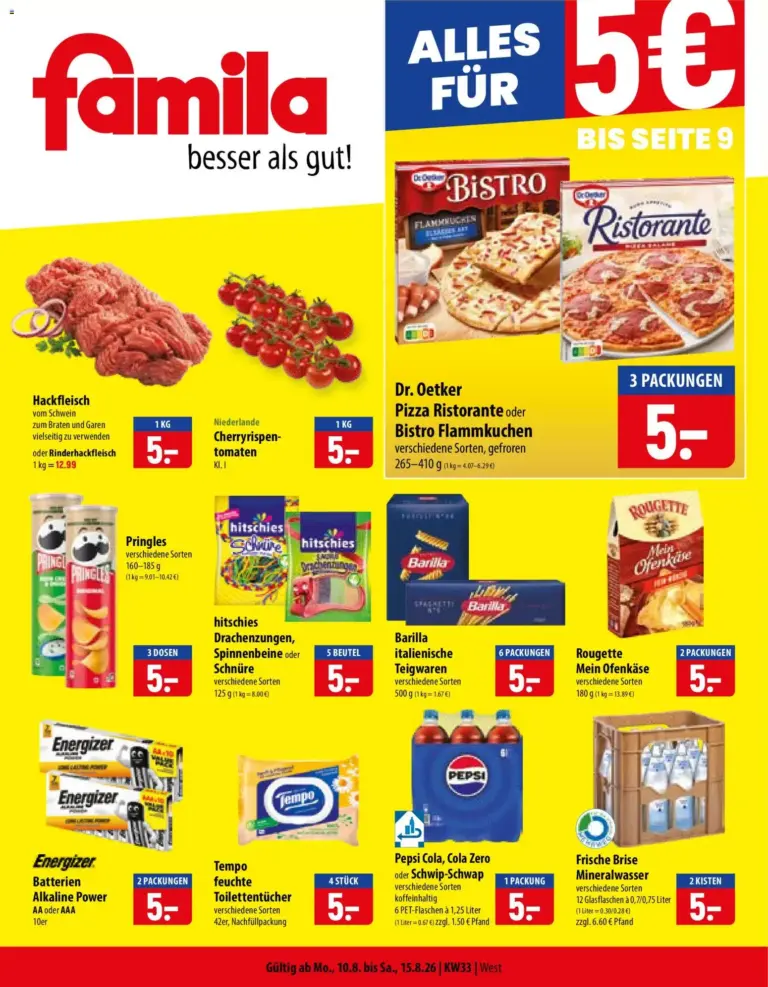 Famila Prospekt ab 10.08.2026