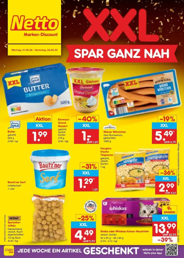 Netto Marken-Discount Prospekt Bitterfeld-Wolfen ab 31.08.2026