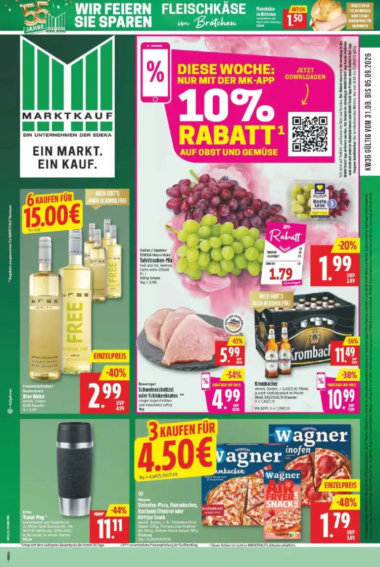 Marktkauf Prospekt ab 31.08.2026