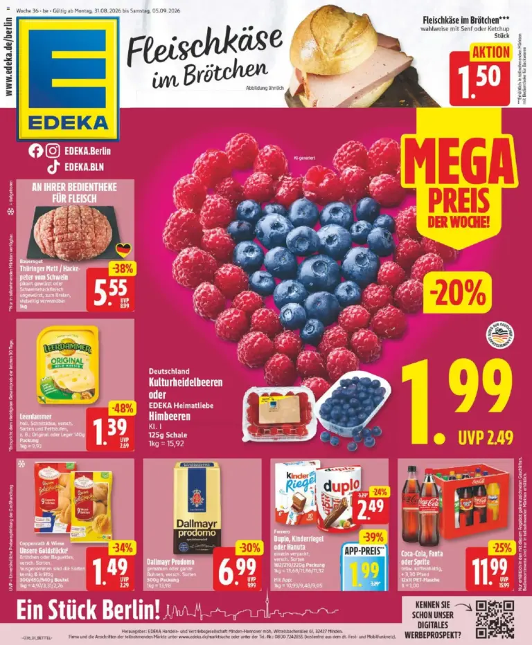 Edeka Prospekt ab 31.08.2026