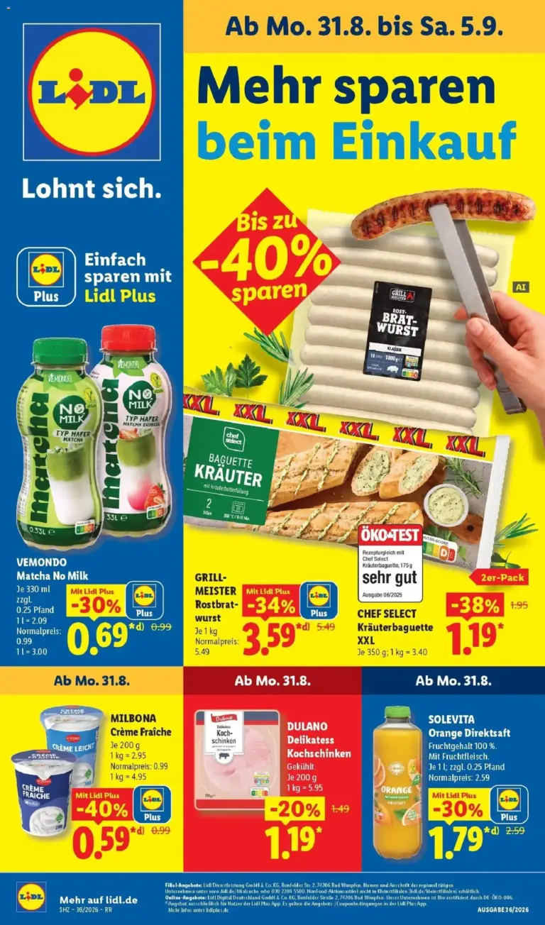 Lidl Prospekt Zülpich ab 31.08.2026