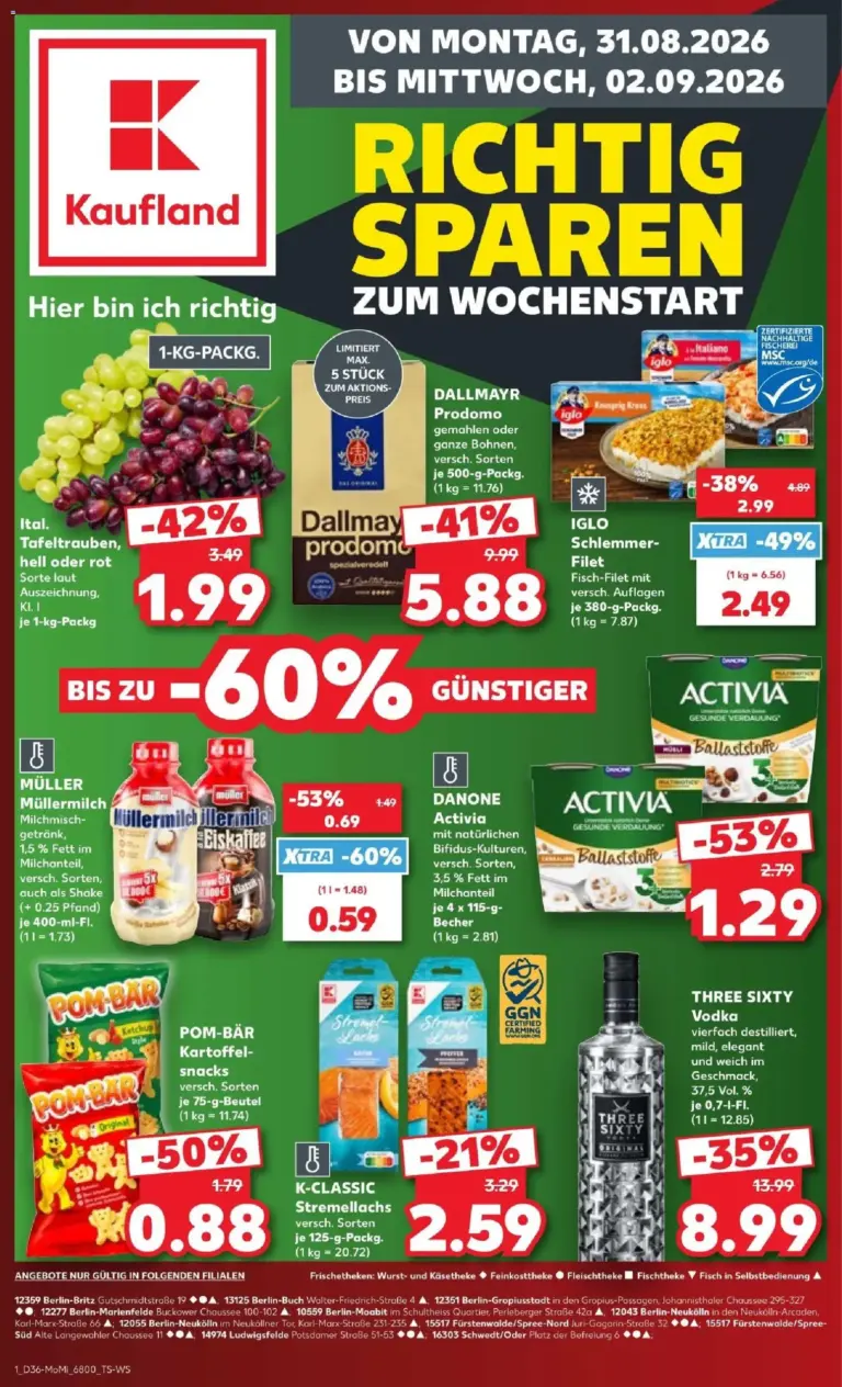 Prospekt Kaufland ab 31.08.2026