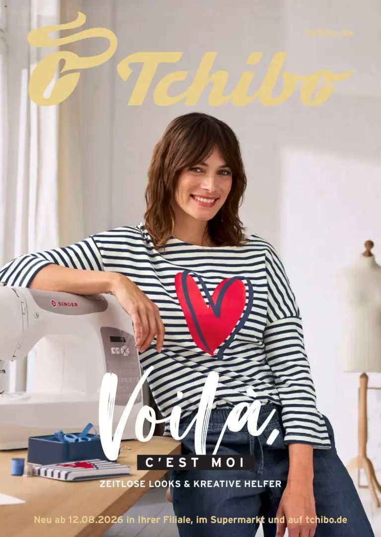 Prospekt Tchibo Zeitlose Looks & Kreative Helfer ab 12.08.2026