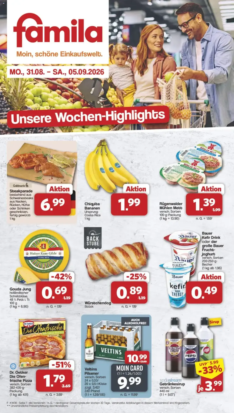 Famila Nordwest Prospekt ab 31.08.2026