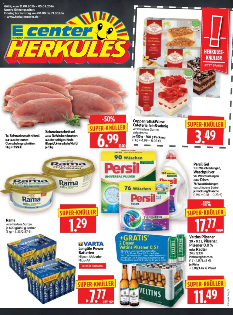 HERKULES Prospekt ab 31.08.2026