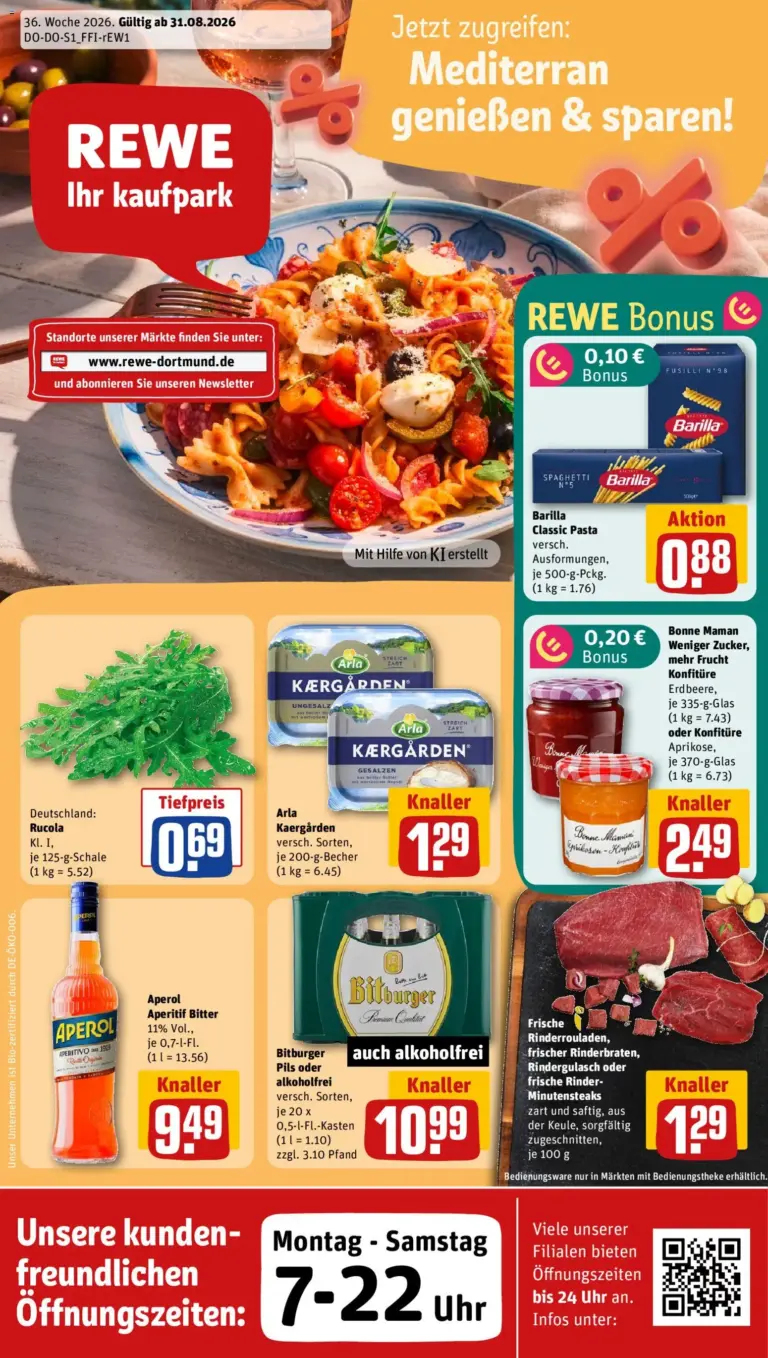 Rewe ihr Kaufpark Prospekt ab 31.08.2026