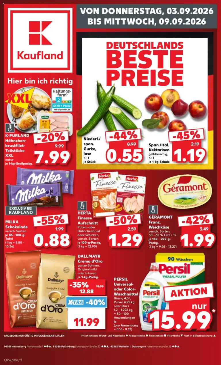 Prospekt Kaufland ab 03.09.2026