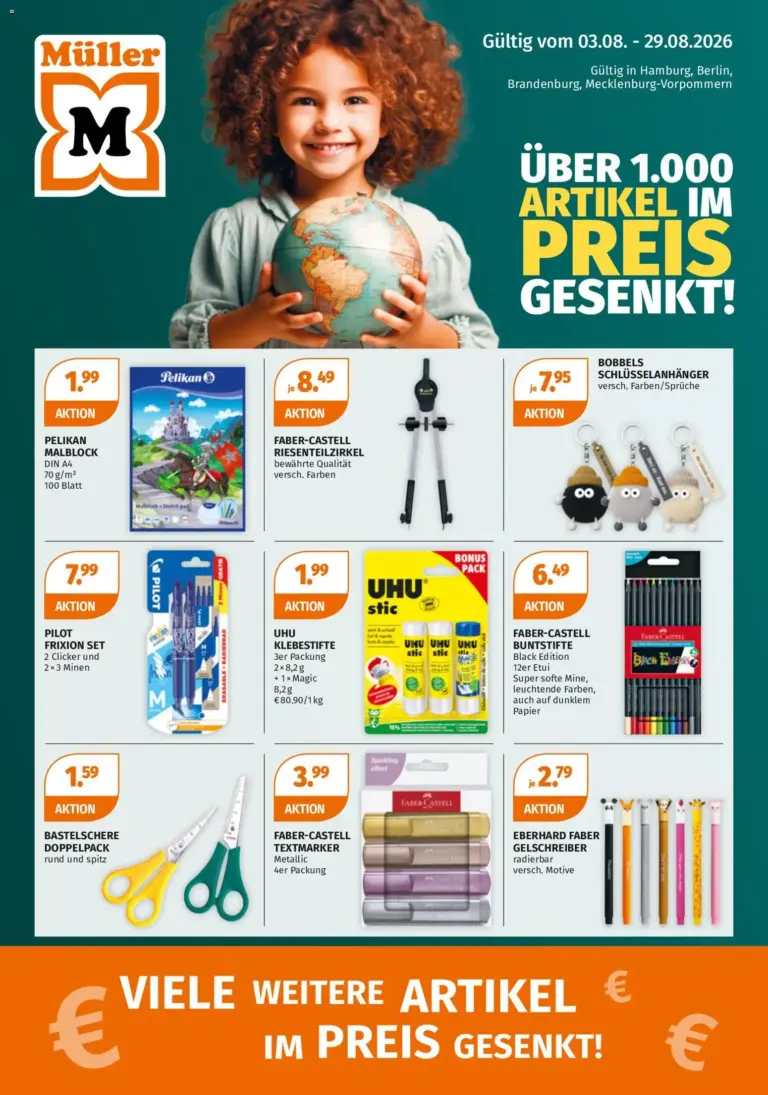 Müller Die Schule ruft ab 03.08.2026