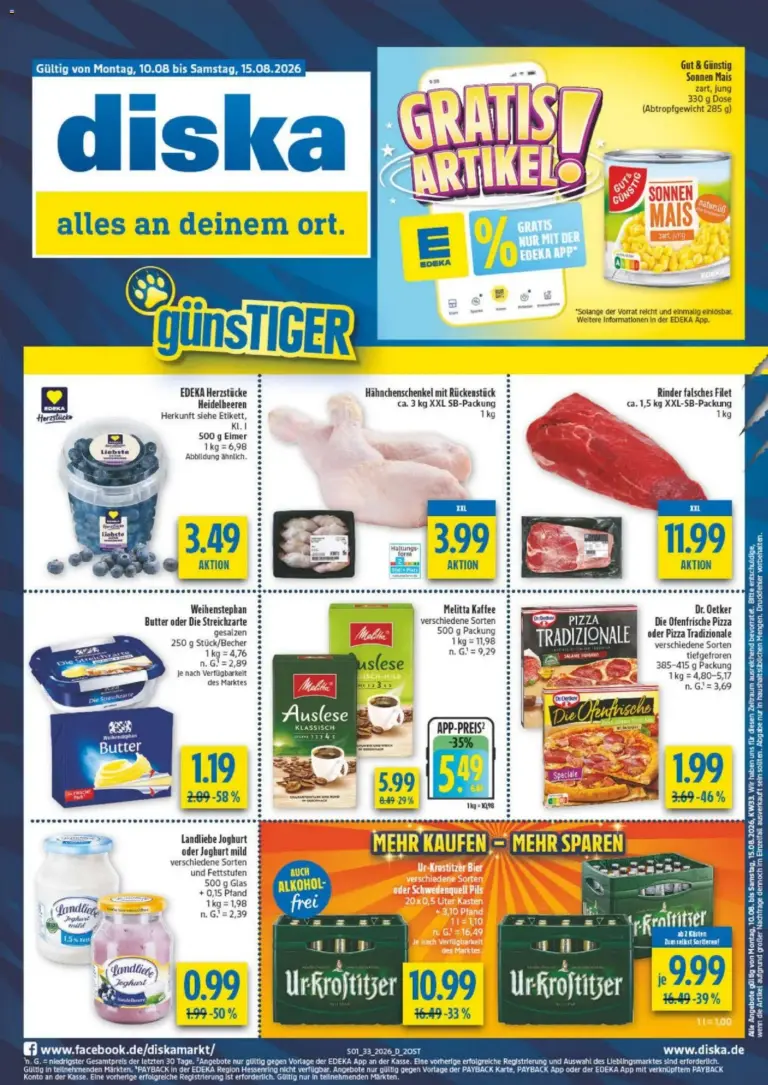 Diska - Diska Sachsen-Thüringen KW33 ab 10.08.2026