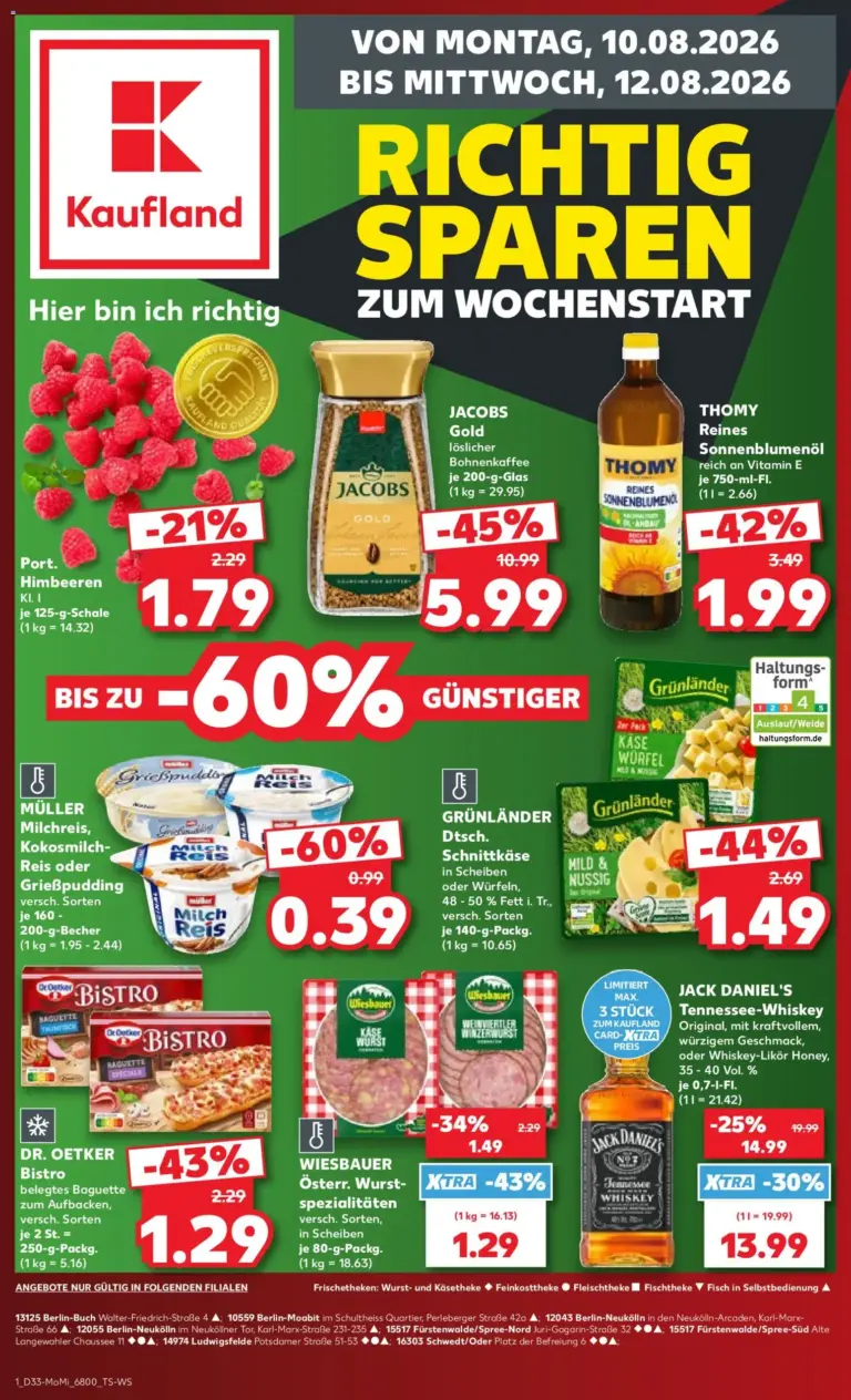 Prospekt Kaufland ab 10.08.2026