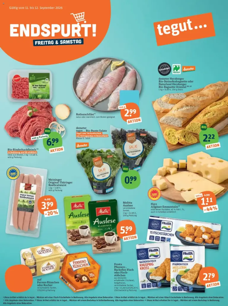 Tegut Prospekt ab 07.09.2026