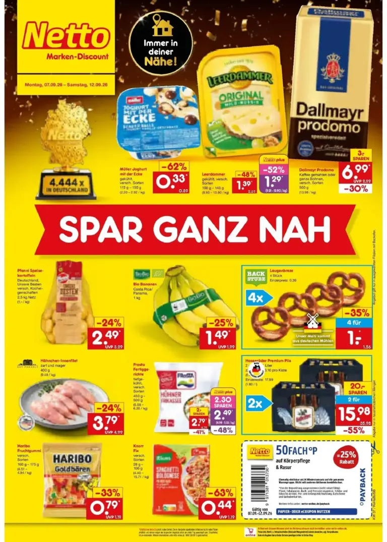 Netto Marken-Discount Prospekt Koblenz ab 07.09.2026