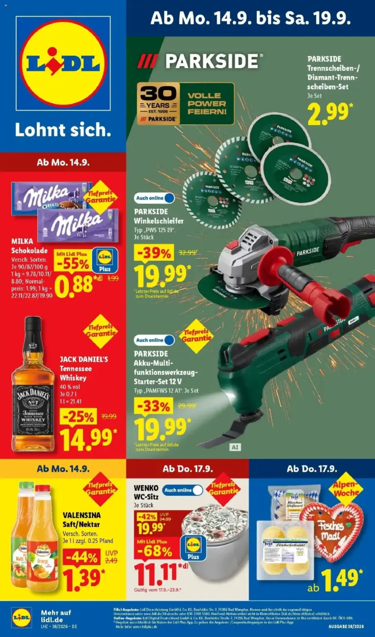 Lidl Prospekt Künzell ab 14.09.2026