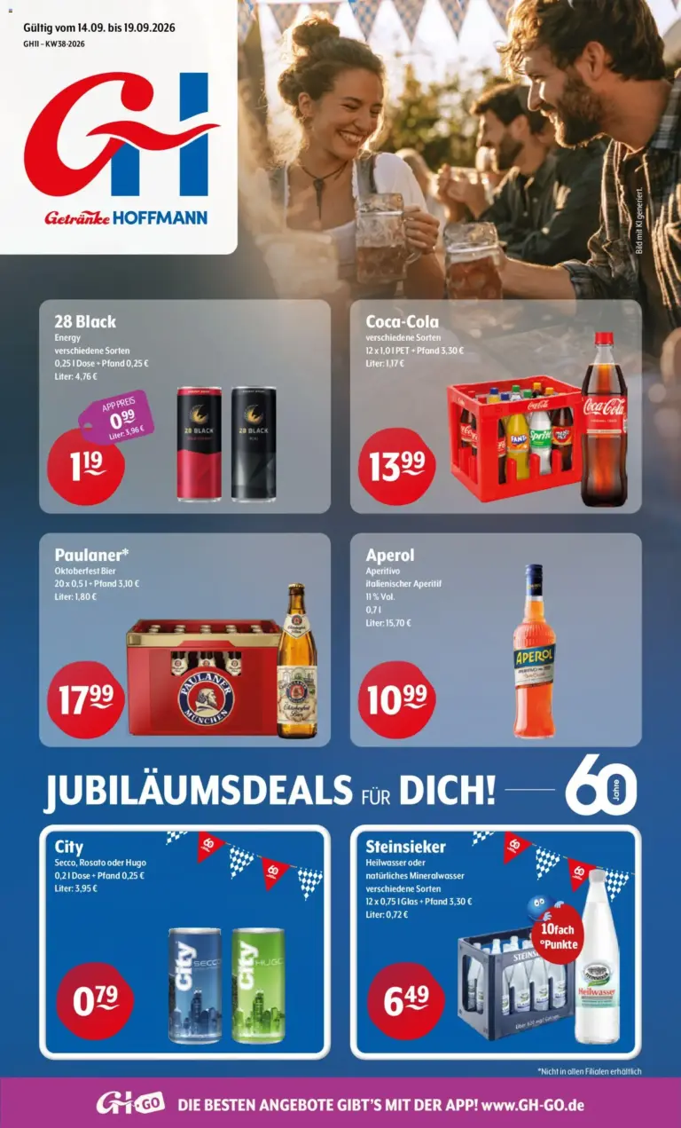 Getränke Hoffmann Prospekt ab 14.09.2026