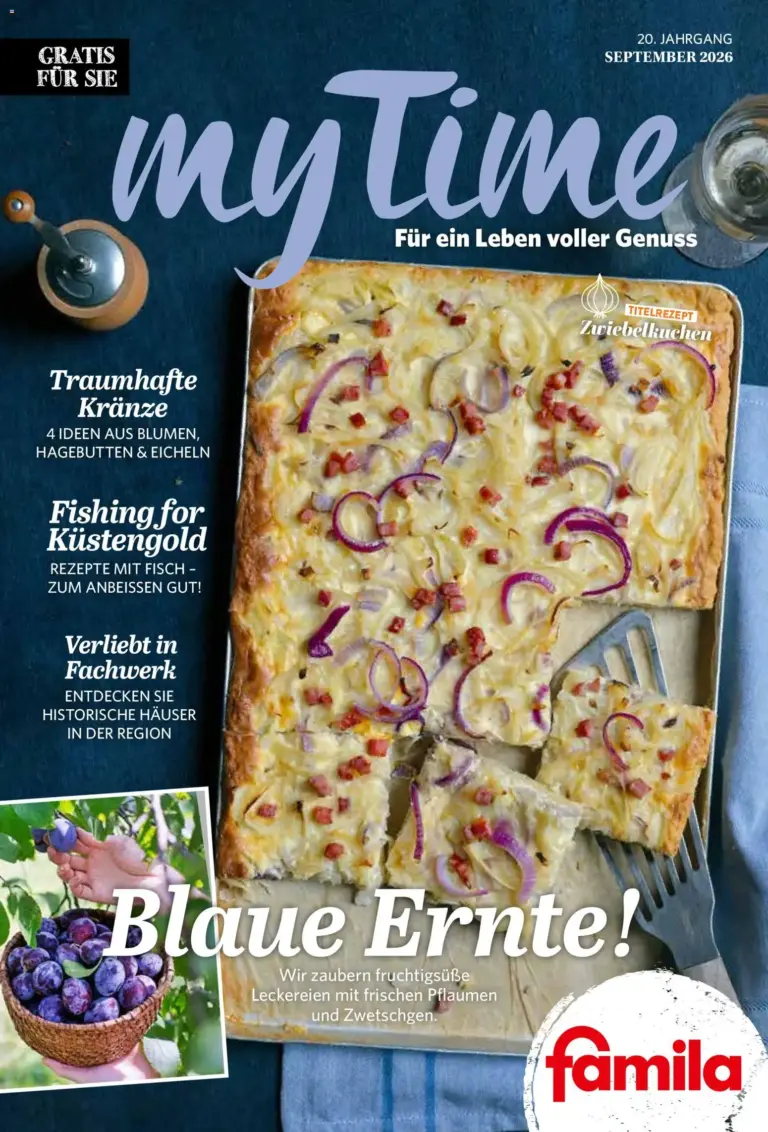 Famila Nordwest myTime September 2026 ab 01.09.2026