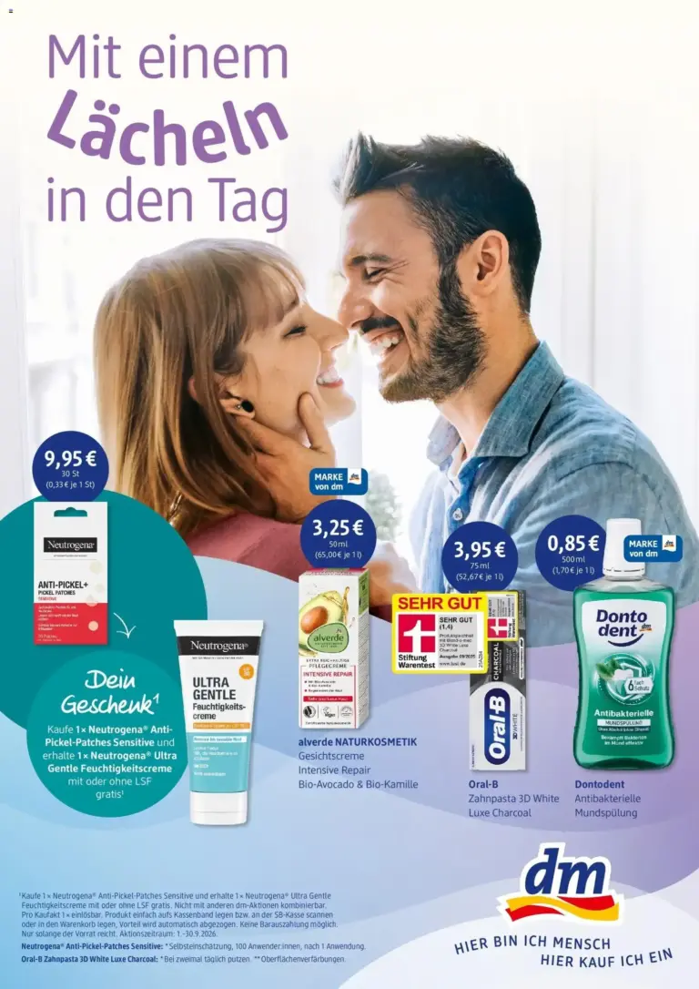 dm drogerie prospekt Berlin ab 09.09.2026