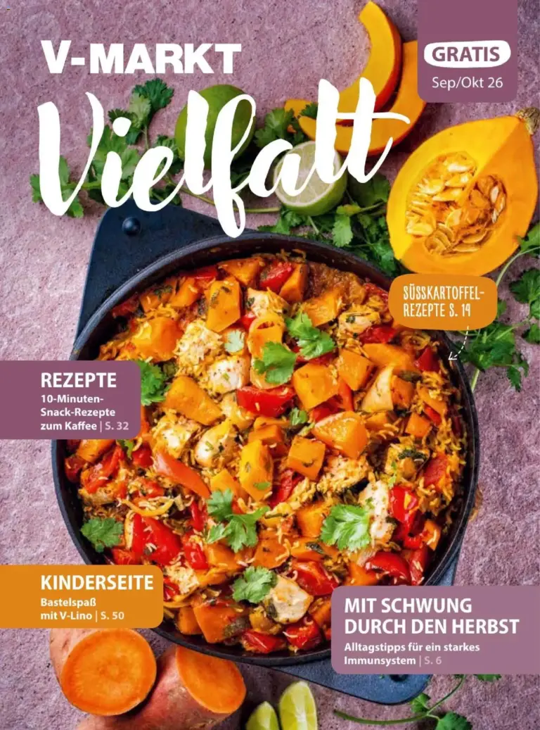 V-Markt Vielfals September / Oktober ab 01.09.2026