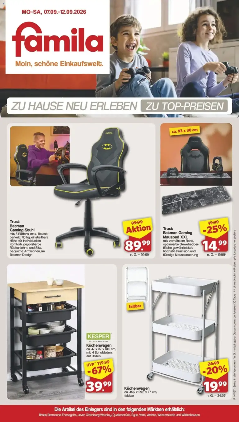 Famila Nordwest Einleger Westerstede ab 07.09.2026