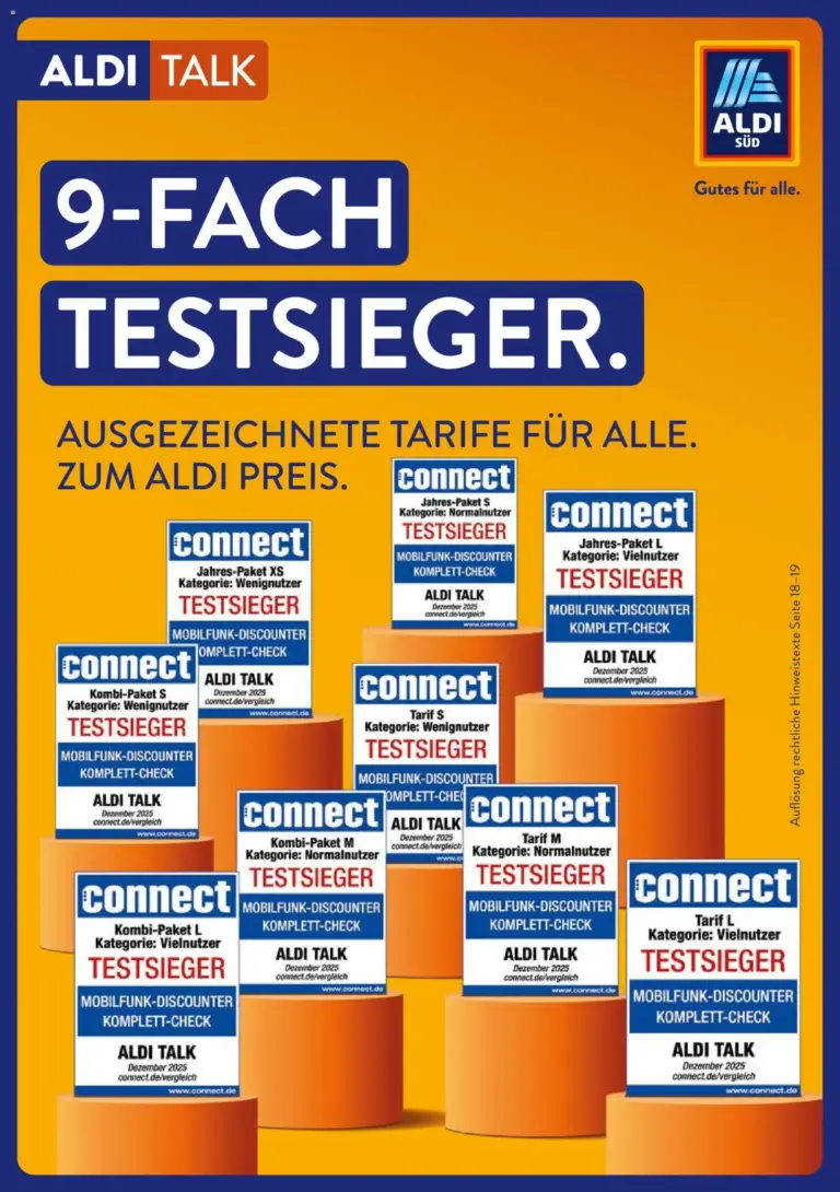 Aldi Süd Talk ab 09.12.2025