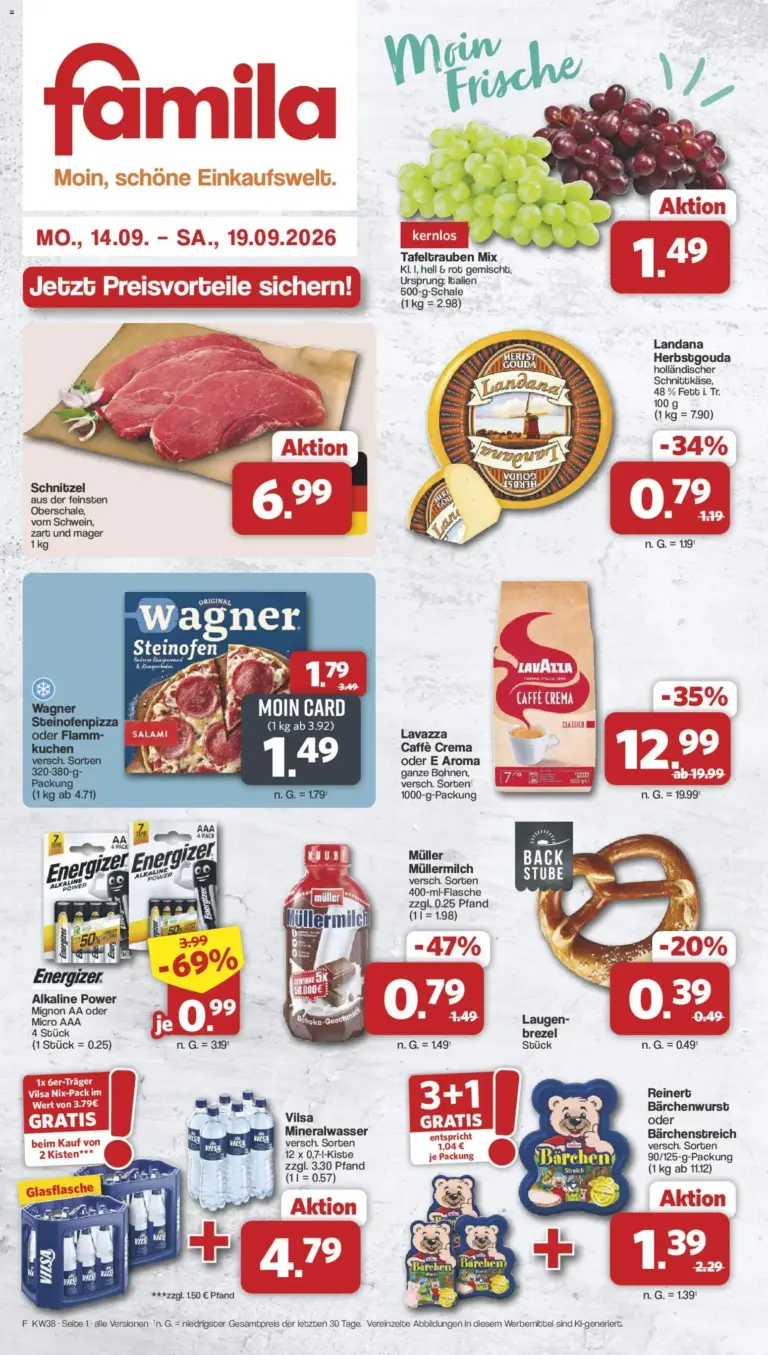Famila Nordwest Prospekt ab 14.09.2026