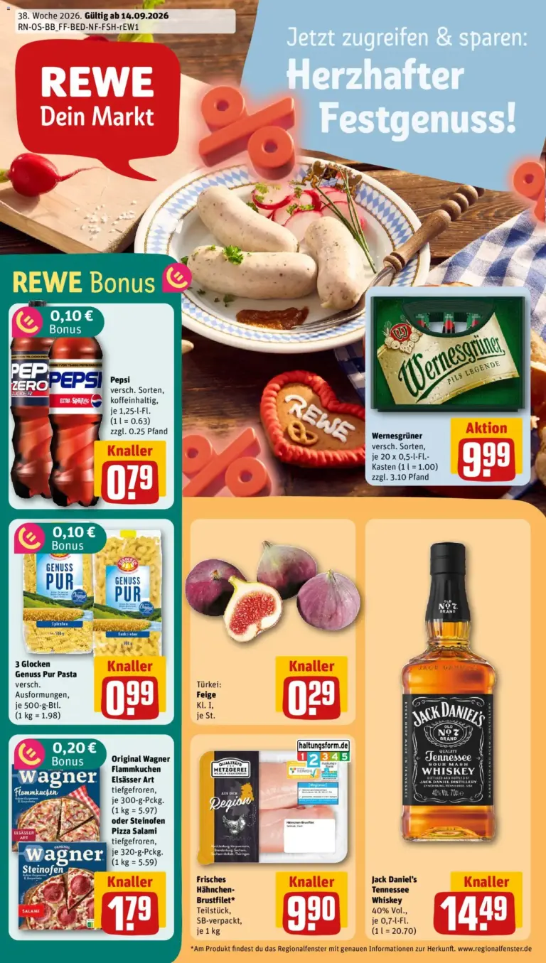 REWE Prospekt ab 14.09.2026