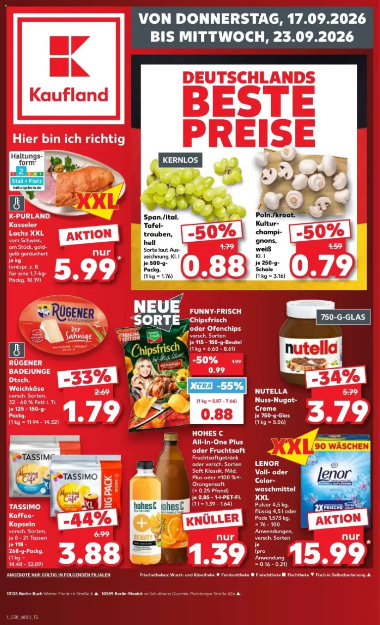 Prospekt Kaufland ab 17.09.2026