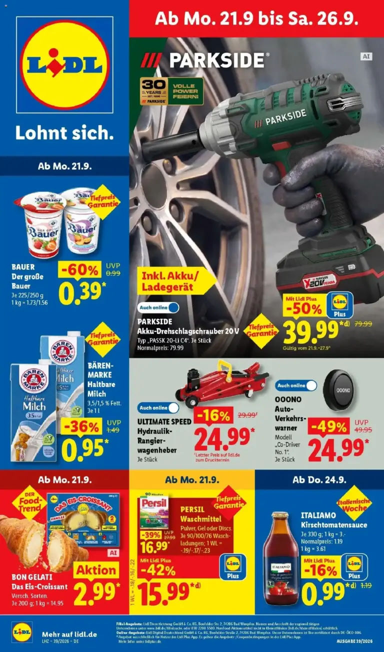 Lidl Prospekt Mahlow ab 21.09.2026