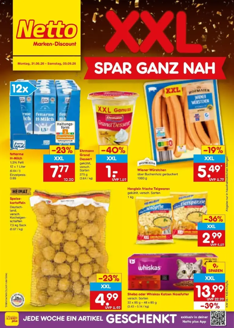 Netto Marken-Discount Prospekt Lahr-Langenwinkel ab 31.08.2026
