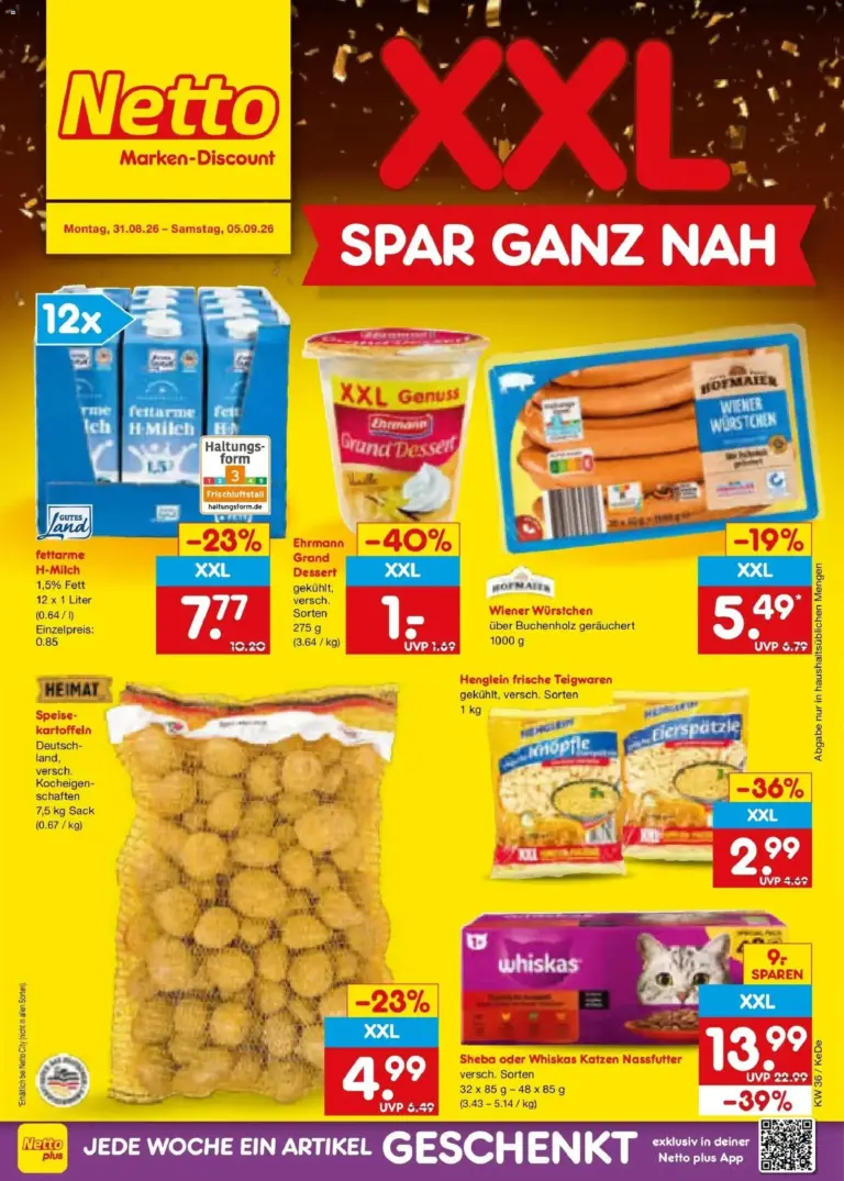 Netto Marken-Discount Prospekt Thierhaupten ab 31.08.2026