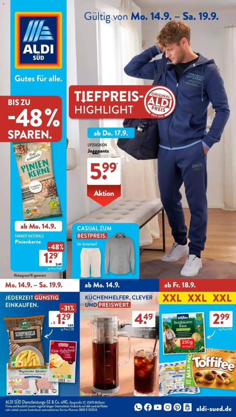 Aldi Süd Aktueller Prospekt ab 14.09.2026