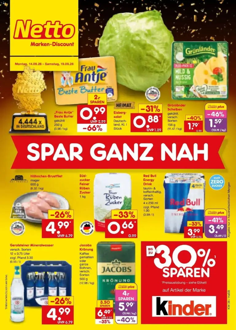 Netto Marken-Discount Prospekt Unna ab 14.09.2026