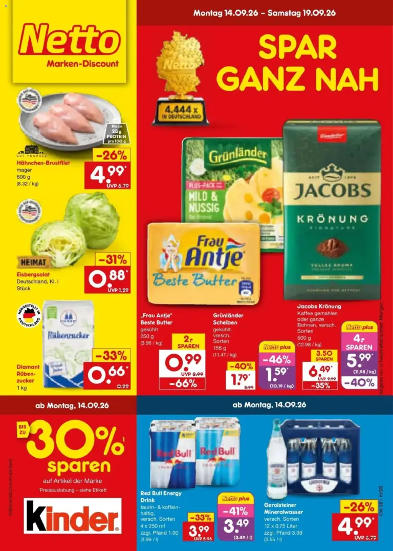 Netto Marken-Discount Prospekt Baesweiler ab 14.09.2026