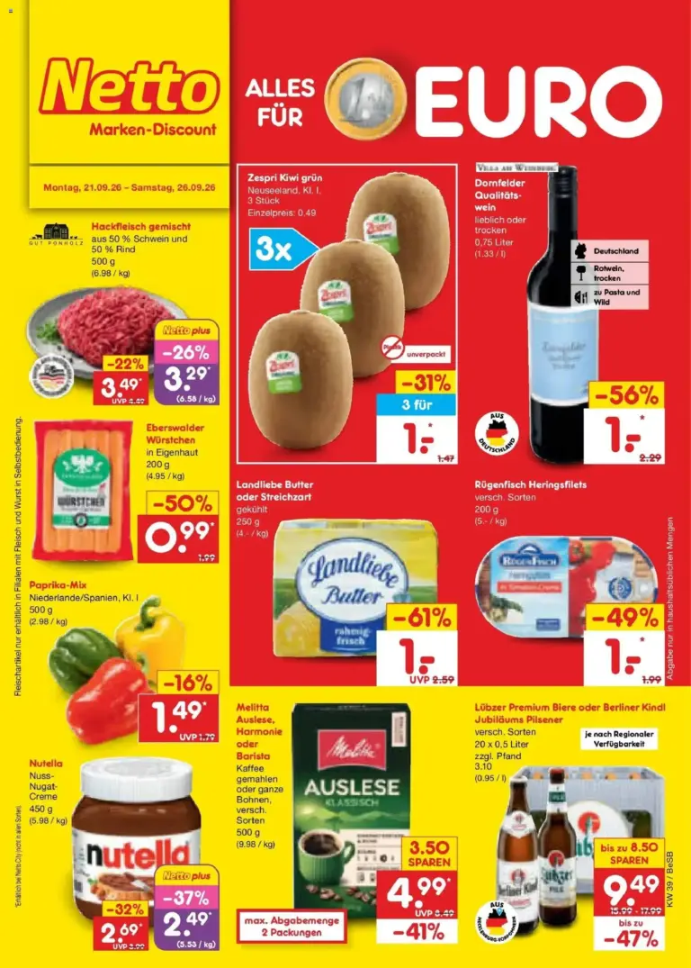 Netto Marken-Discount Prospekt Berlin-Prenzlauer Berg ab 21.09.2026